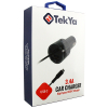 TekYa 3.4 Amp USB-C Car Charger with 1 Amp USB Port - Black - - alt view 3