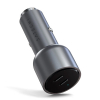 Satechi 40W PD Dual USB-C Car Charger - Space Grey - - alt view 1