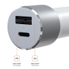 Satechi 72W PD USB-C Car Charger - Silver - - alt view 3
