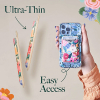 Rifle Paper Co. Universal Magsafe Card Holder - Garden Party Blush - - alt view 2