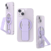 CLCKR Magsafe Universal Grip & Stand - Clear/Lilac - - alt view 1