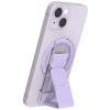 CLCKR Magsafe Universal Grip & Stand - Clear/Lilac - - alt view 3