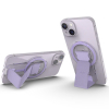 CLCKR Magsafe Universal Grip & Stand - Clear/Lilac - - alt view 4