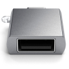 Satechi Aluminum Type-C to USB 3.0 Adapter - Space Gray - - alt view 1