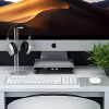 Satechi Aluminum Monitor Stand Hub for iMac - Silver - - alt view 4