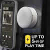 Scosche MagicMount BoomCan Bluetooth Speaker w/ MagSafe - White - - alt view 3