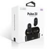ZIZO Pulse Z2 True Wireless Earbuds with Charging Case - Black - - alt view 4