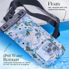 Rifle Paper Co. Waterproof Floating Pouch - Garden Party Blue - - alt view 3