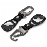 Spigen 2 Pack Core Armor Apple AirTag Keychain - Matte Black