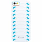 Apple iPhone 5/5s/SE Onion Fishbone Case - White/Light Blue