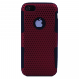 Apple iPhone 5c TekYa Mesh Case - Red/Black