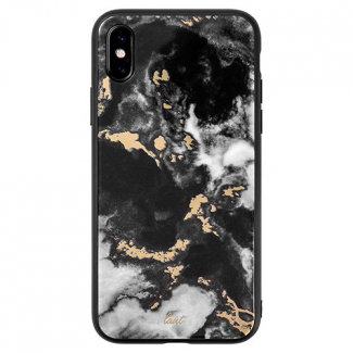 Apple iPhone Xs/X Laut Mineral Glass Series Case - Black