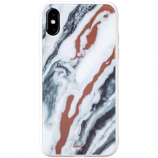Apple iPhone Xs Max Laut Mineral Glass Series Case - White
