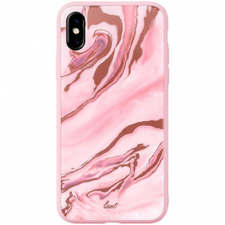 Apple iPhone Xs Max Laut Mineral Glass Series Case - Pink