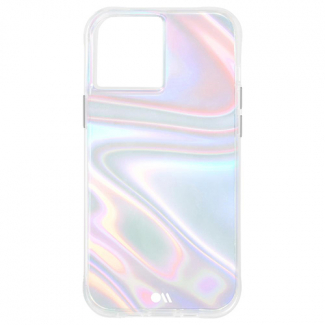 Apple iPhone 12 mini Case-Mate Soap Bubble Series Case with Micropel - Iridescent