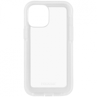 Apple iPhone 12 mini Pelican Voyager Series Case with Micropel - Clear with Holster