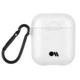 Apple AirPod Case-Mate Case - Clear with Black Carabiner