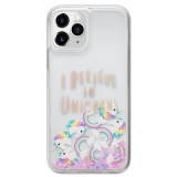 Apple iPhone 12/12 Pro Laut Liquid Glitter Series Case - Unicorn