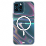 Apple iPhone 12 Pro Max Case-Mate Soap Bubble Series Case with MagSafe - Iridescent
