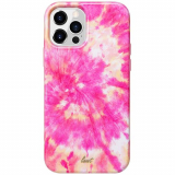 Apple iPhone 12/12 Pro Laut Huex Tie Dye Case - Hot Pink
