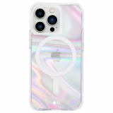 Apple iPhone 13 Pro Case-Mate Soap Bubble MagSafe Case with Antimicrobial - Iridescent