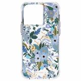 Apple iPhone 13 Pro Rifle Paper Co. Case with Antimicrobial - Garden Party Blue