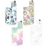 Apple iPhone 13 Fortress Infinite Glass Swipe Style Inserts - Floral Collection