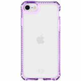 Apple iPhone SE 3 (2022)/SE 2020 Itskins Hybrid Clear Case - Purple/Clear
