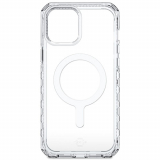 Apple iPhone 13 Pro Max Itskins Supreme MagClear Case - Clear/White Print