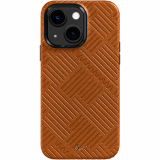 **NEW**Apple iPhone 14 Laut Motif Case w/ Magsafe - Brown Stripes