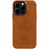 **NEW**Apple iPhone 14 Pro Max Laut Motif Case w/ Magsafe - Brown Stripes