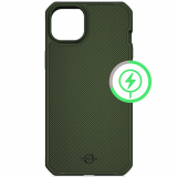 Apple iPhone 14 Plus ItSkins Ballistic Case with Magsafe - Olive Green