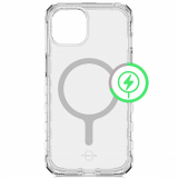 Apple iPhone 14 ItSkins Supreme Clear Case with Magsafe - Transparent White
