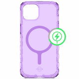 Apple iPhone 14 ItSkins Supreme Clear Case with Magsafe - Light Purple