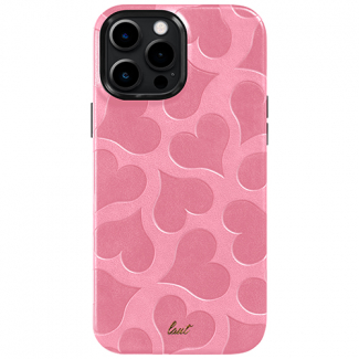 Apple iPhone 14 Pro Laut Motif Case with Magsafe - Pink Heart