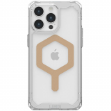 Apple iPhone 15 Pro Max Urban Armor Gear (UAG) Plyo Case with Magsafe - Ice/Gold