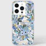 Apple iPhone 15 Pro Rifle Paper Co. Case with MagSafe - Garden Party Blue