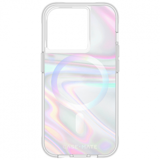 Apple iPhone 15 Pro Max Case-Mate Soap Bubble Case with MagSafe - Iridescent