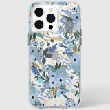 Apple iPhone 15 Pro Max Rifle Paper Co. Case with MagSafe - Garden Party Blue
