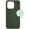 Apple iPhone 15 Pro Max ItSkins Ballistic Nylon Case with MagSafe - Olive Green