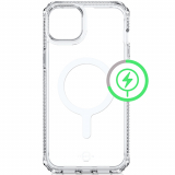 Apple iPhone 15 Plus ItSkins Hybrid Clear Case with MagSafe - Transparent