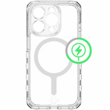 Apple iPhone 15 Pro Max ItSkins Supreme Clear Case with MagSafe - Transparent White