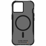Apple iPhone 15 Case-Mate Tough Grip with MagSafe - Smoke/Black