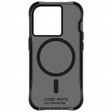Apple iPhone 15 Pro Case-Mate Tough Grip with MagSafe - Smoke/Black