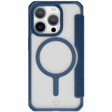 Apple iPhone 15 Pro Max ItSkins Hybrid Folio Case with MagSafe - Navy Blue