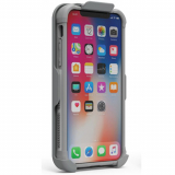 Apple iPhone X PureGear DualTek Case with Hip Clip Holster - White