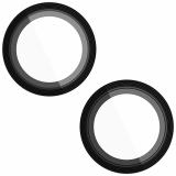 Apple iPhone 15/15 Plus Case-Mate Aluminum Ring Lens Protector - Black