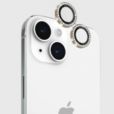 **NEW**Apple iPhone 15 / iPhone 15 Plus Kate Spade Aluminum Ring Lens Protector - Set in Stone