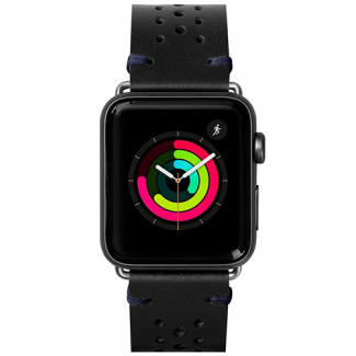 Apple Watch Band 42/44 Laut Heritage Series - Jet Black