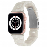 Apple Watchband 42/44 Case-Mate Acetate Band Series - White Pearl